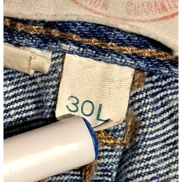 Moms Basic Saturday Blues Jeans Womens Size 30 High-Waisted Vintage Straight Leg - Picture 4 of 13